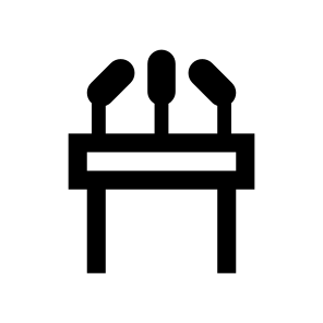 Conference Tribune Microphones Report Two icon