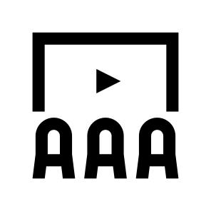 Conference Viewing Video Room Two Line icon