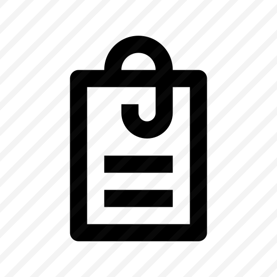File Document Paper Clip Attach preview