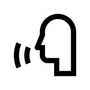 Human People Vote Voice Icon icon