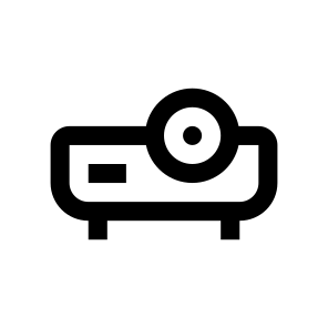 Projector Icon Symbol Vector Ui icon