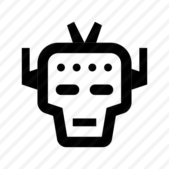Bot Chatbot Robot Avatar Face Line One preview