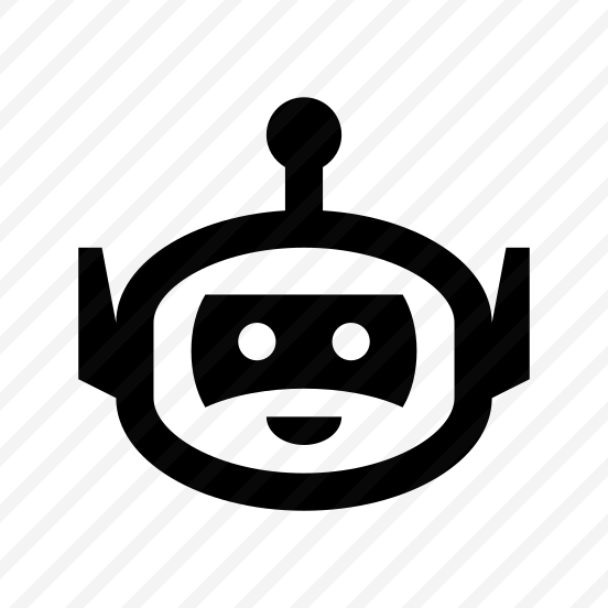 Bot Chatbot Robot Avatar Face Line One Two preview