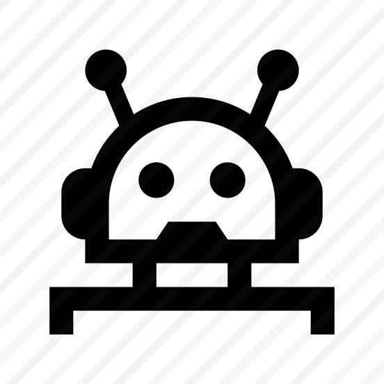Bot Chatbot Robot Avatar Face Line One Zero preview