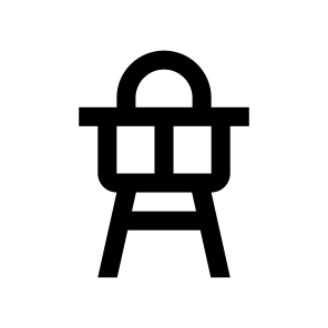 Chair For Babies Baby Icon icon