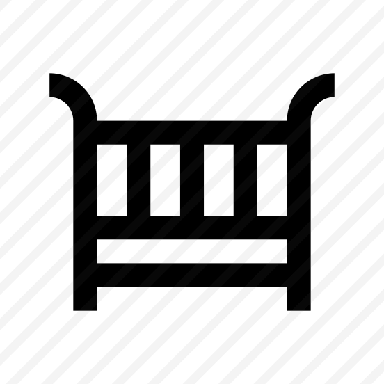 Cradle Crib Baby Icon Symbol preview