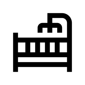 Cradle Crib Baby Newborn Three icon