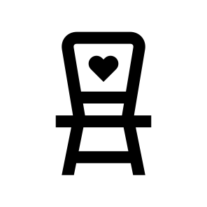 Furniture Baby High Chair Three icon