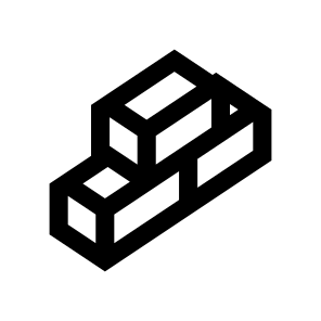 Bricks Wall Construction Five Icon icon