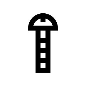 Fastener Screw Bolt Icon Symbol icon