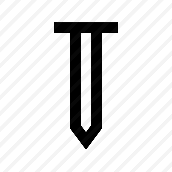 Fastener Screw Nail Icon Symbol preview