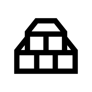 Wood Construction Materials Icon Symbol icon