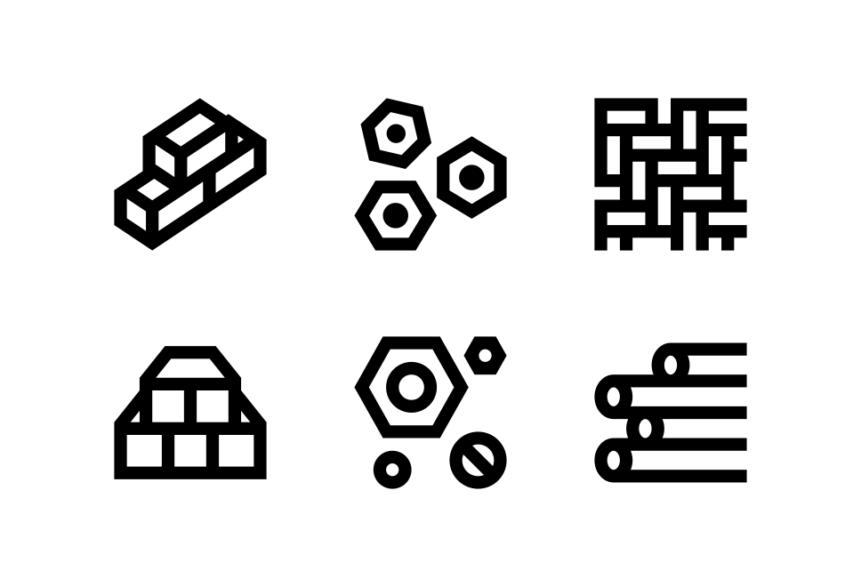 Building Materials Large Set Preview