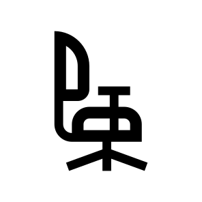 Chair Armchair Eleven Line Icon icon