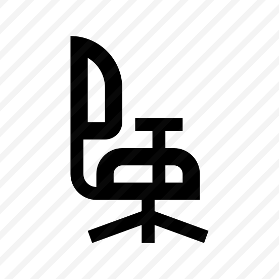 Chair Armchair Eleven Line Icon preview
