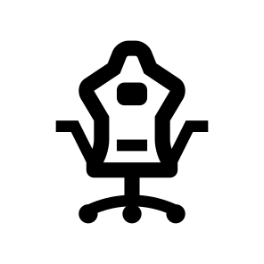 Chair Armchair Nine Line Icon icon