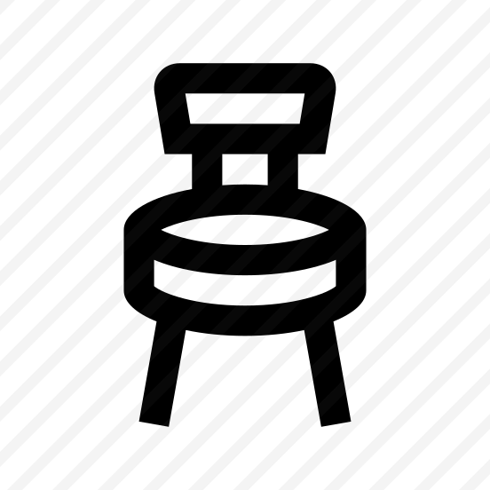 Chair Armchair Three Line Icon preview