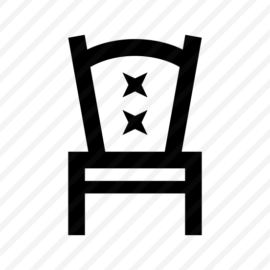 Chair Armchair Two Line Icon preview