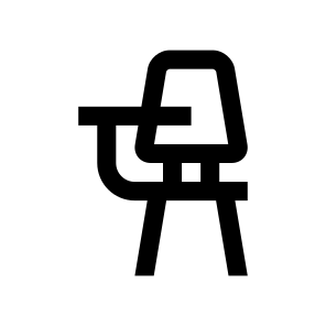 Chair Desk School Icon Symbol icon