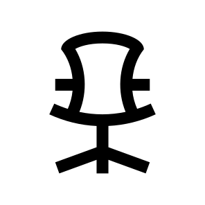 Furniture Armchair Chair Office Icon icon