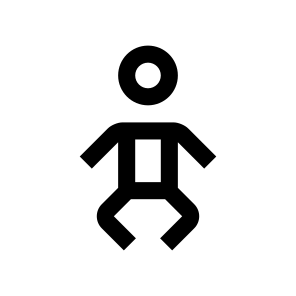 Baby Child Icon Symbol Vector icon
