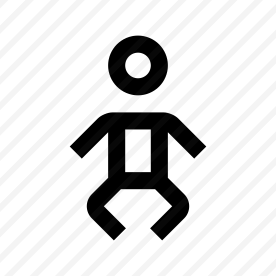 Baby Child Icon Symbol Vector preview