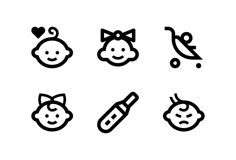 Babies Large Set Preview