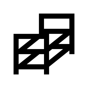 Bed Bunk Furniture Icon Symbol icon