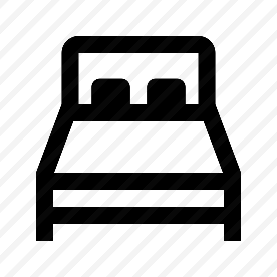 Bed Double Sleep Rest One Line preview