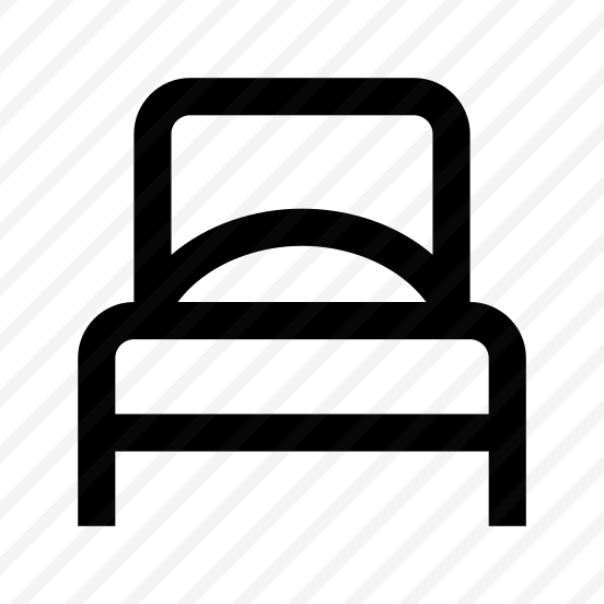 Bed Double Sleep Rest Two Line preview