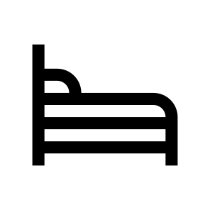 Bed Icon Symbol Vector Ui icon