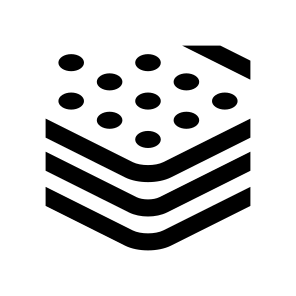 Bed Mattress Sleep Rest Three Line icon
