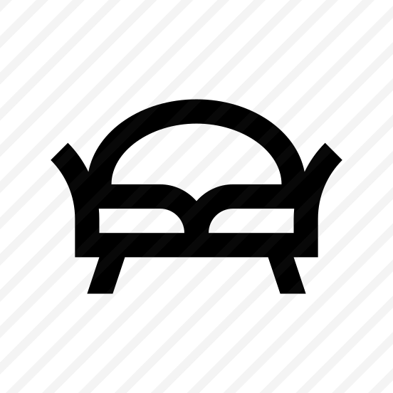 Bed Sofa Couch Lounge One Line preview