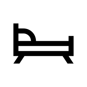 Furniture Bedroom Bed Pillow Sleep icon