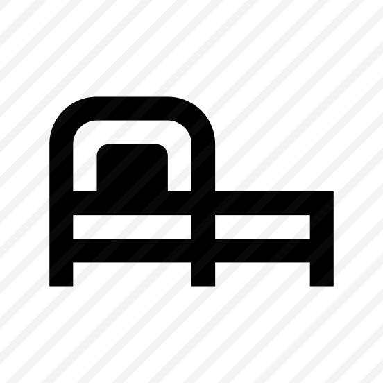 Furniture Bedroom Bed Sleep Icon preview