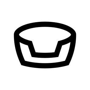 Pet Basket Icon Symbol Vector icon
