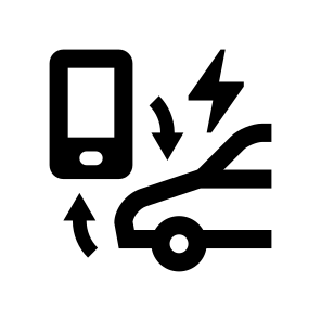 Ev Car Electric Auto Smartphone Electricity icon