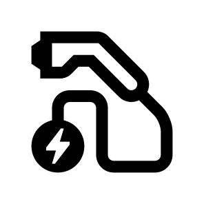 Ev Car Electric Charging Pistol Station Electricity One icon