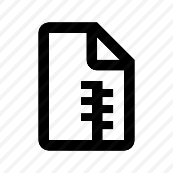 File Archive Zip Rar Icon preview