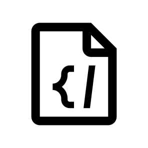 File Code Two Icon Symbol icon