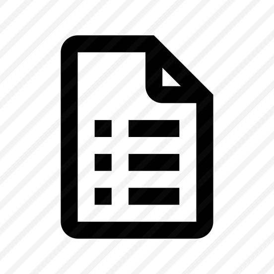 File List Icon Symbol Vector preview