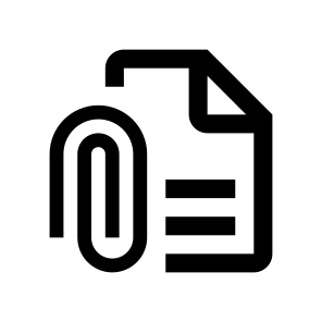 File Text Clip Icon Symbol icon