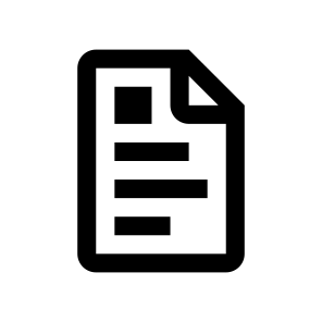 File Text Icon Symbol Vector icon
