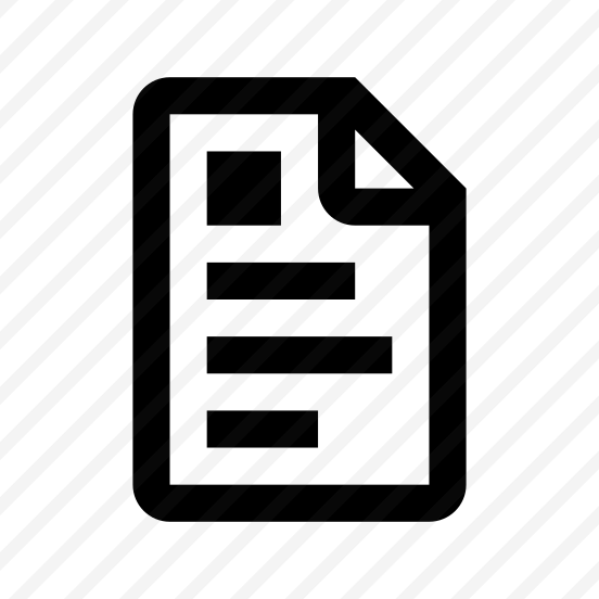 File Text Icon Symbol Vector preview