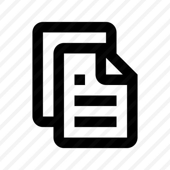 Files Text Pile Icon Symbol preview