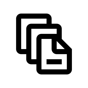 Files Text Pile Two Icon icon