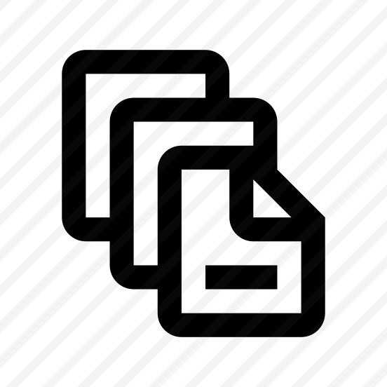 Files Text Pile Two Icon preview
