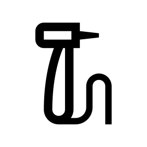 Dentistry Drill Drilling Dental Line icon