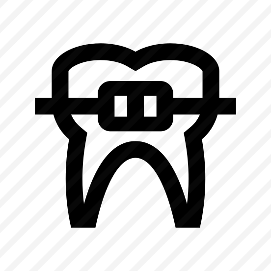 Dentistry Tooth Molar Braces Dental Line preview