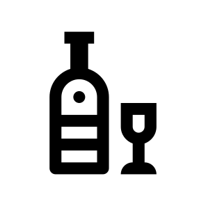 Alcohol Vodka Icon Symbol Vector icon